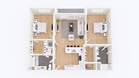 2 bedroom apartment in Rocky River